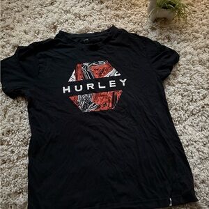 Hurley black and red graphic vintage men’s motorcycle, sporty tee